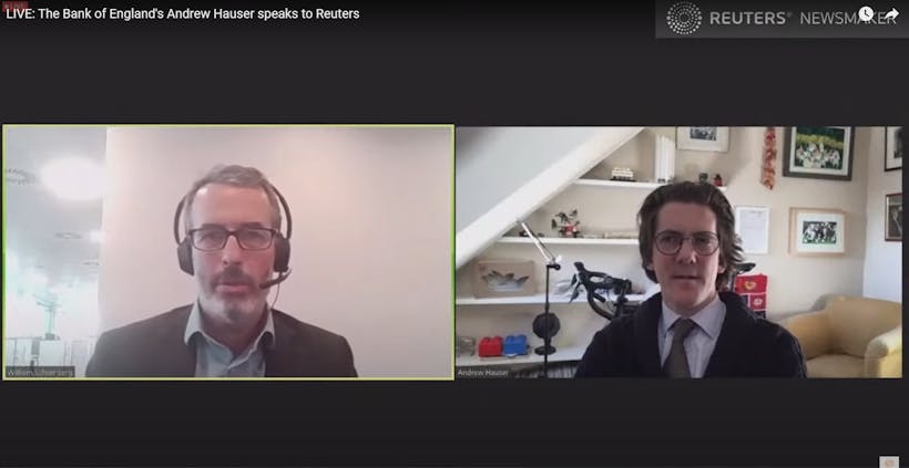 Reuters Newsmaker with Bank of England's Andrew Hauser