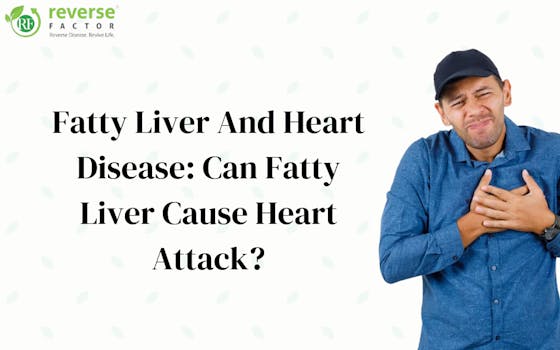 Fatty Liver And Heart Disease: Can Fatty Liver Cause Heart Attack - blog poster
