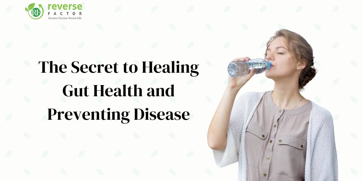 The Secret to Healing Gut Health and Preventing Disease - blog poster