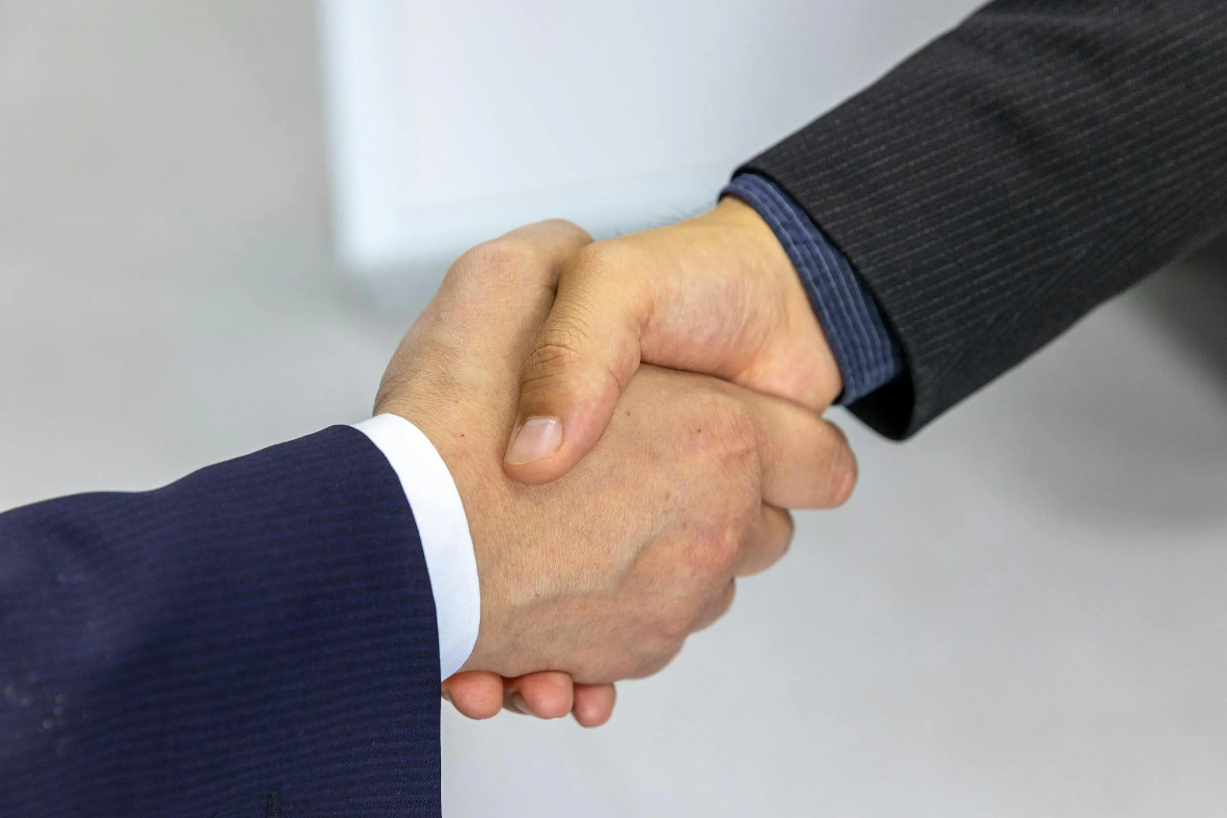 O verdadeiro contrato é definido quando os dois lados concordam sobre a entrega