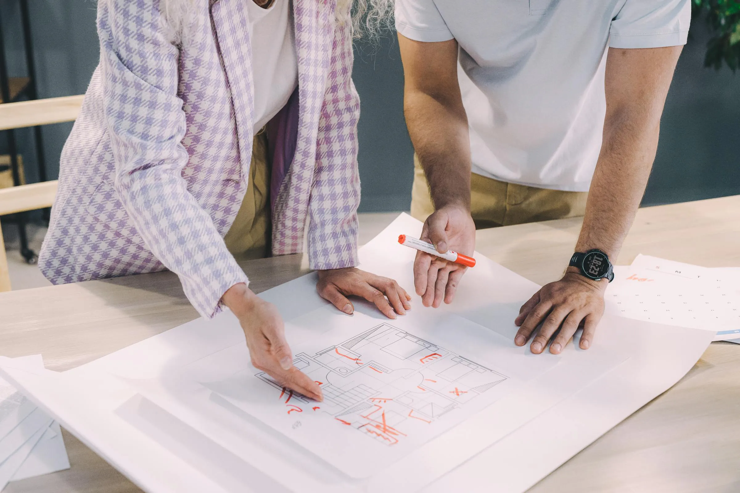 Team reviewing architecture instead of shipping features to market