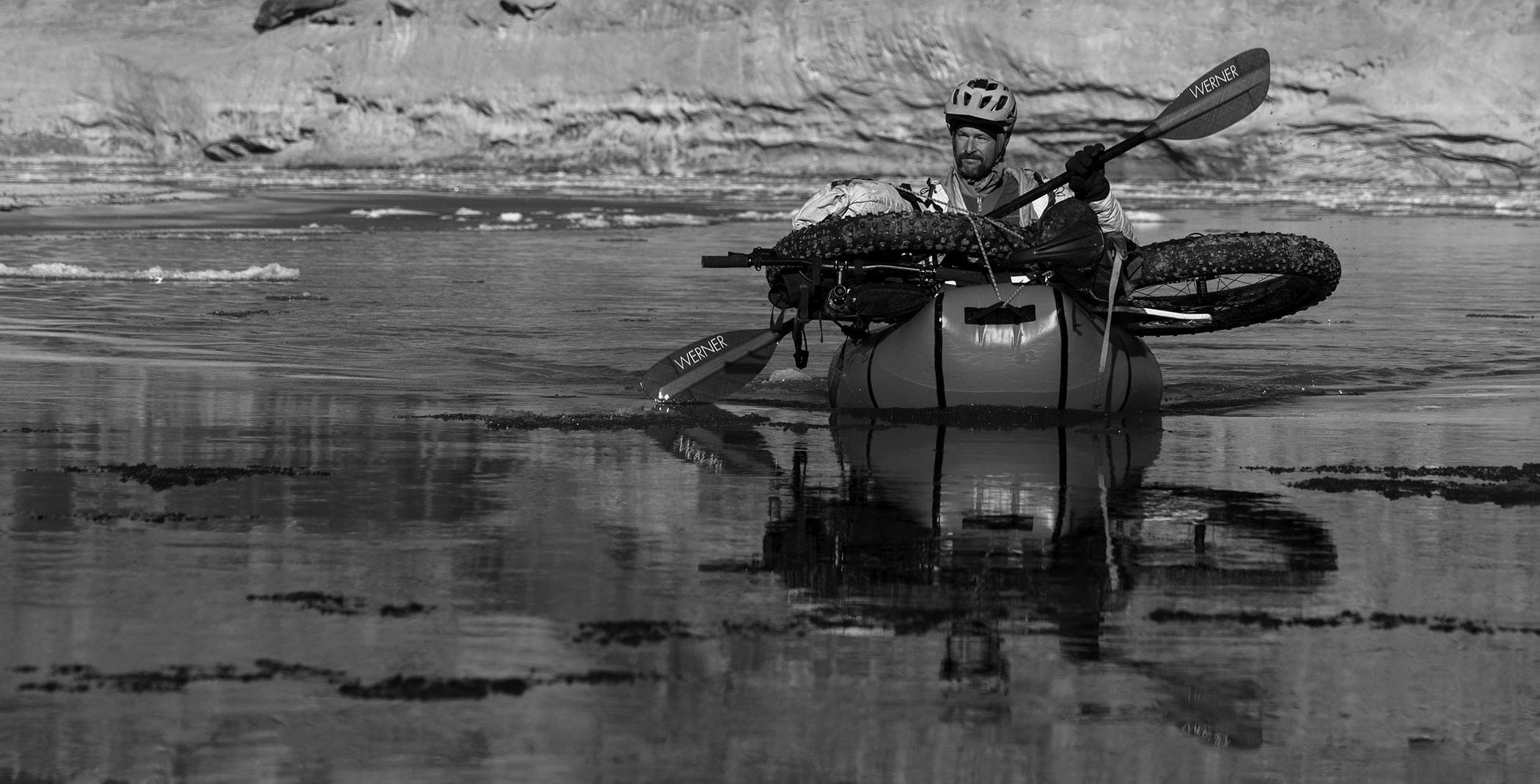 Alpacka Raft packraft in canyon
