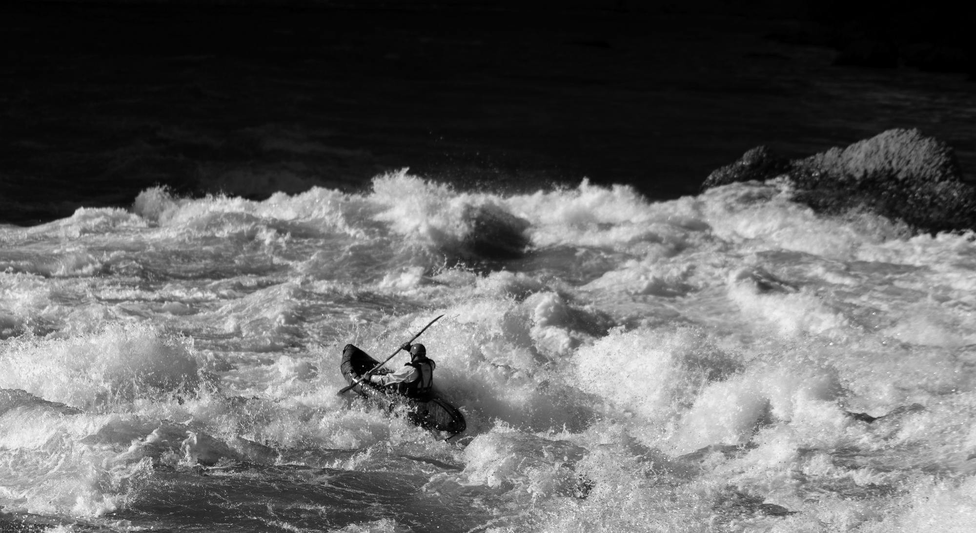 Alpacka Rafts packraft on whitewater