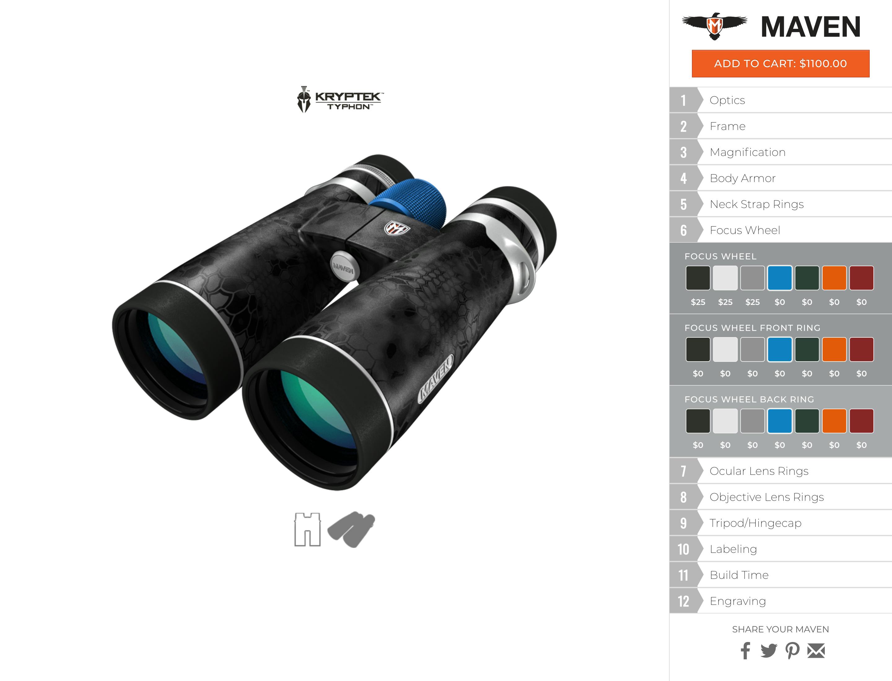 Maven Custom Binoculars App Development