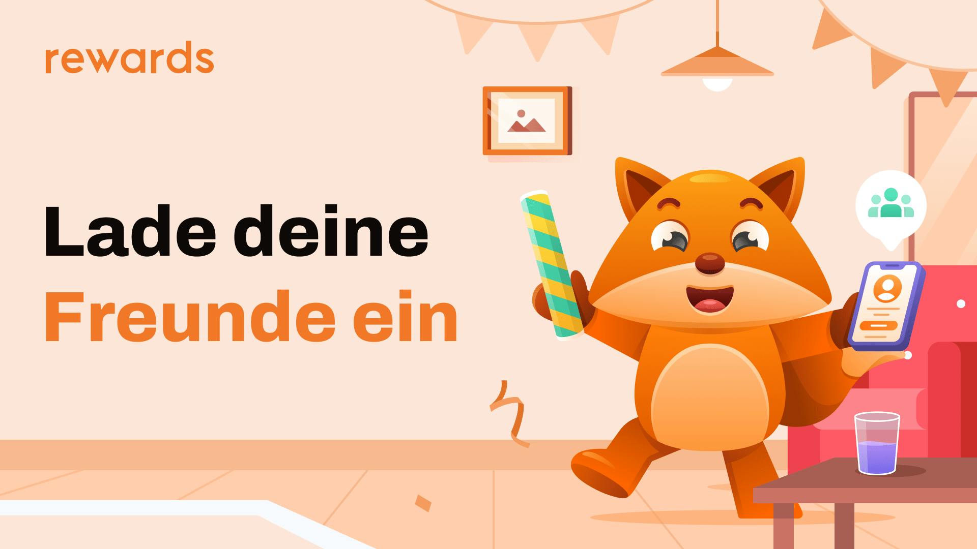 Verdiene mehr Punkte mit Freunden