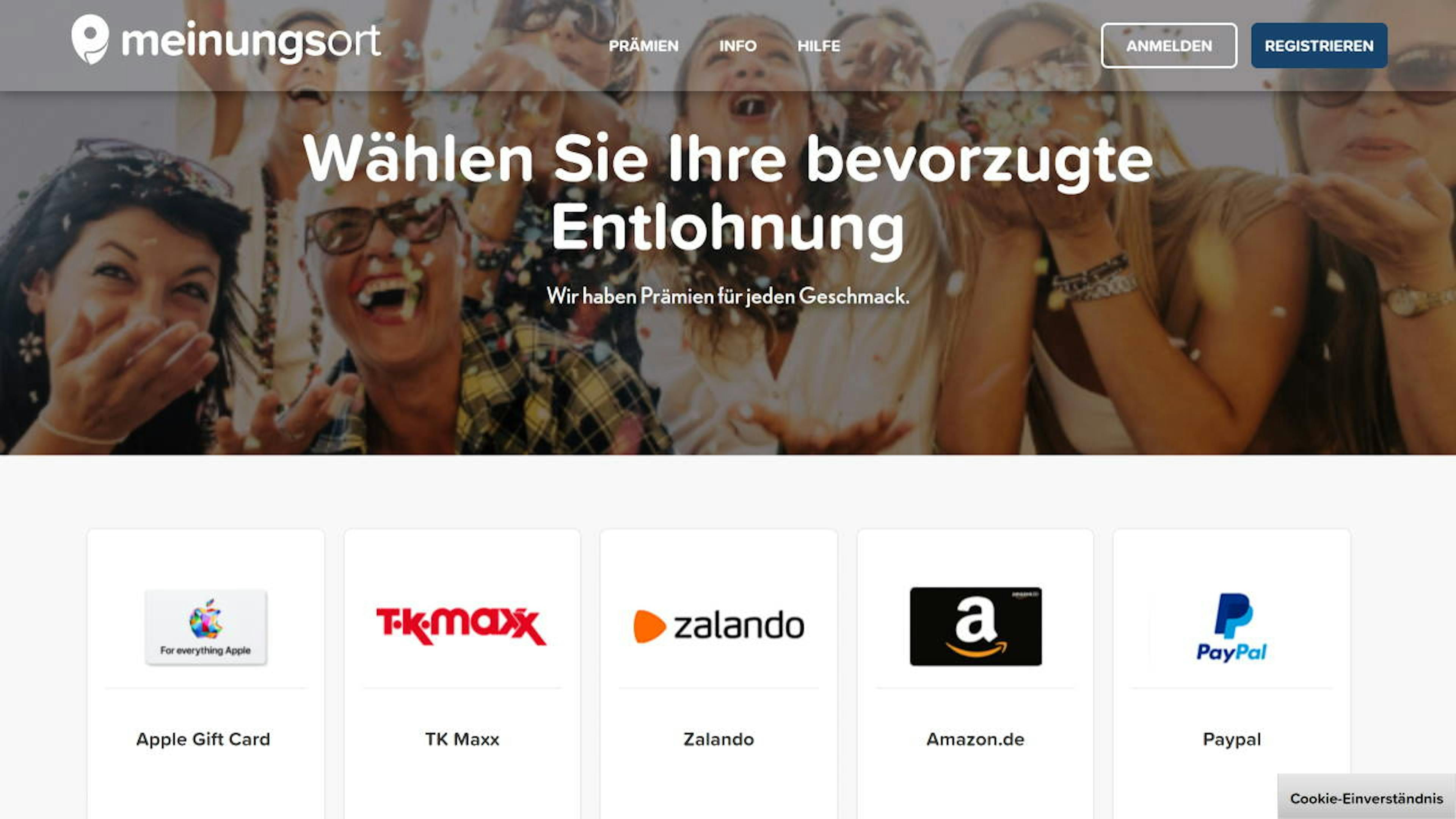 Quelle: Meinungsort (https://www.meinungsort.de/rewards)