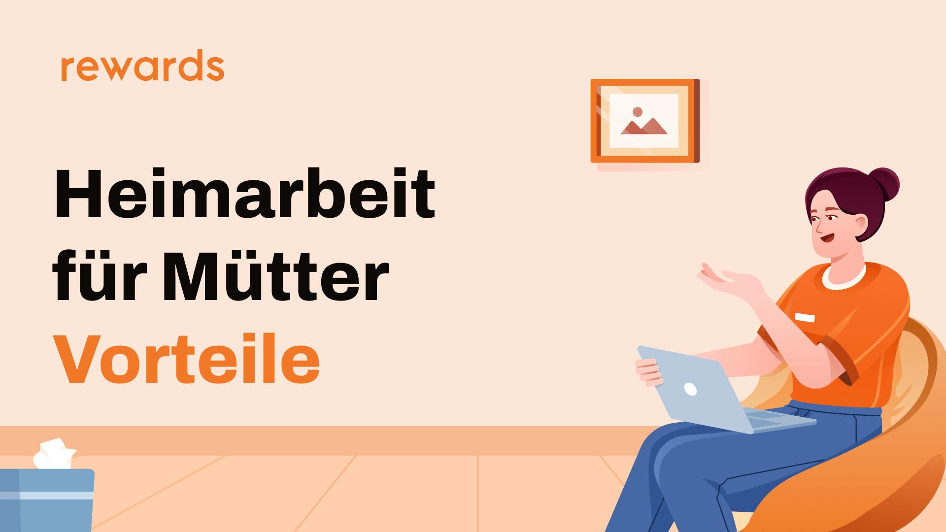 Heimarbeit für Mütter