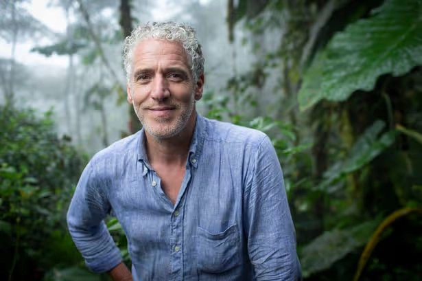 broadcaster and presenter Gordon Buchanan in a blue shirt