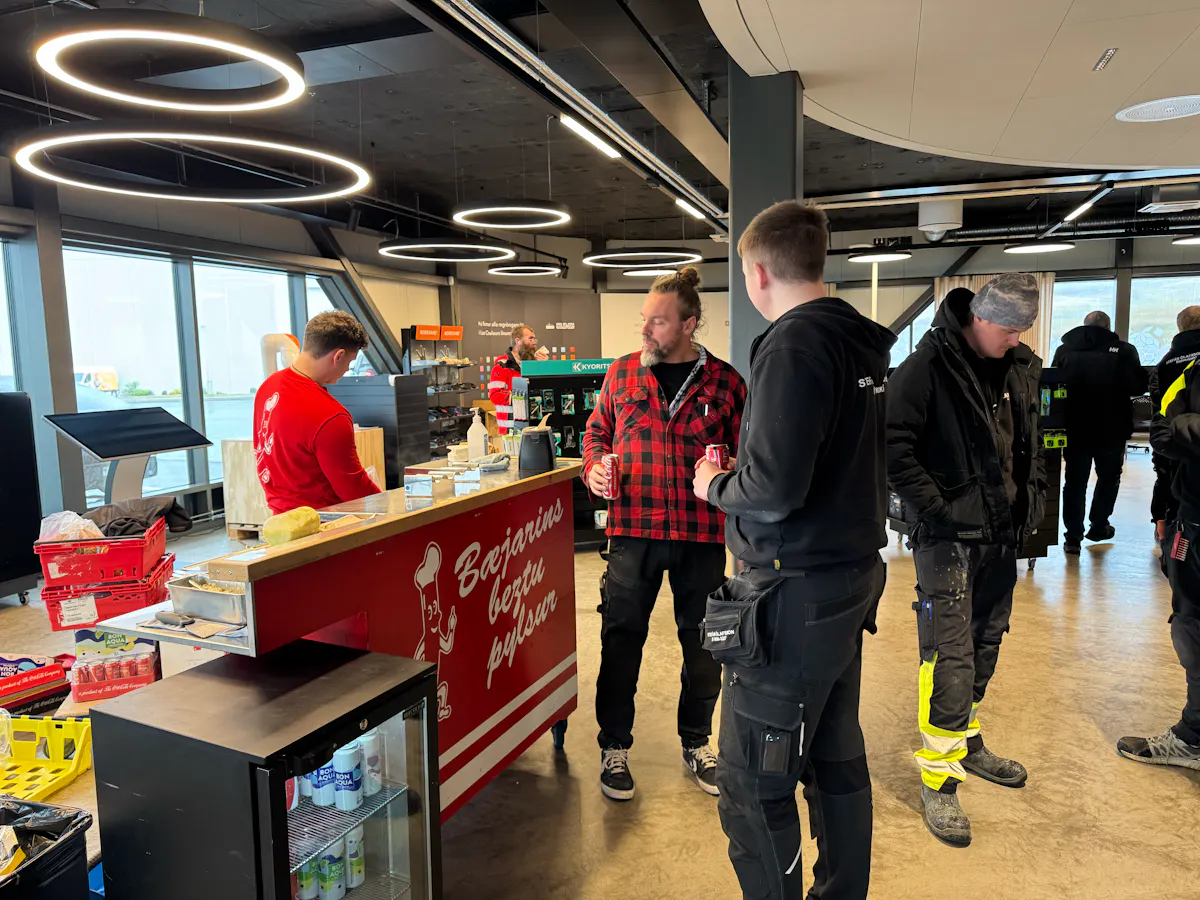 Ansell pylsuveisla í Reykjafelli