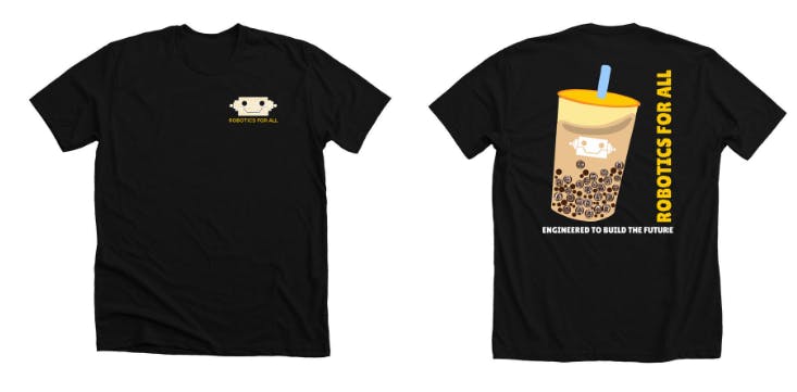RFA Shirt Front and Back