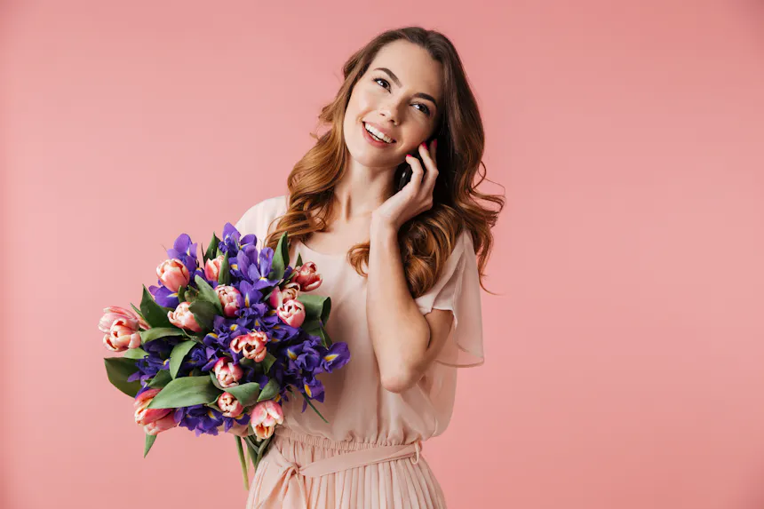 Sie gratulieren mit Blumen! Bestellen Sie einen schönen Geburtstagsstrauß und lassen Sie ihn mit Regionsflorist ausliefern. Blumen verschicken mit einer Geburtstagskarte für Sie bild 2.