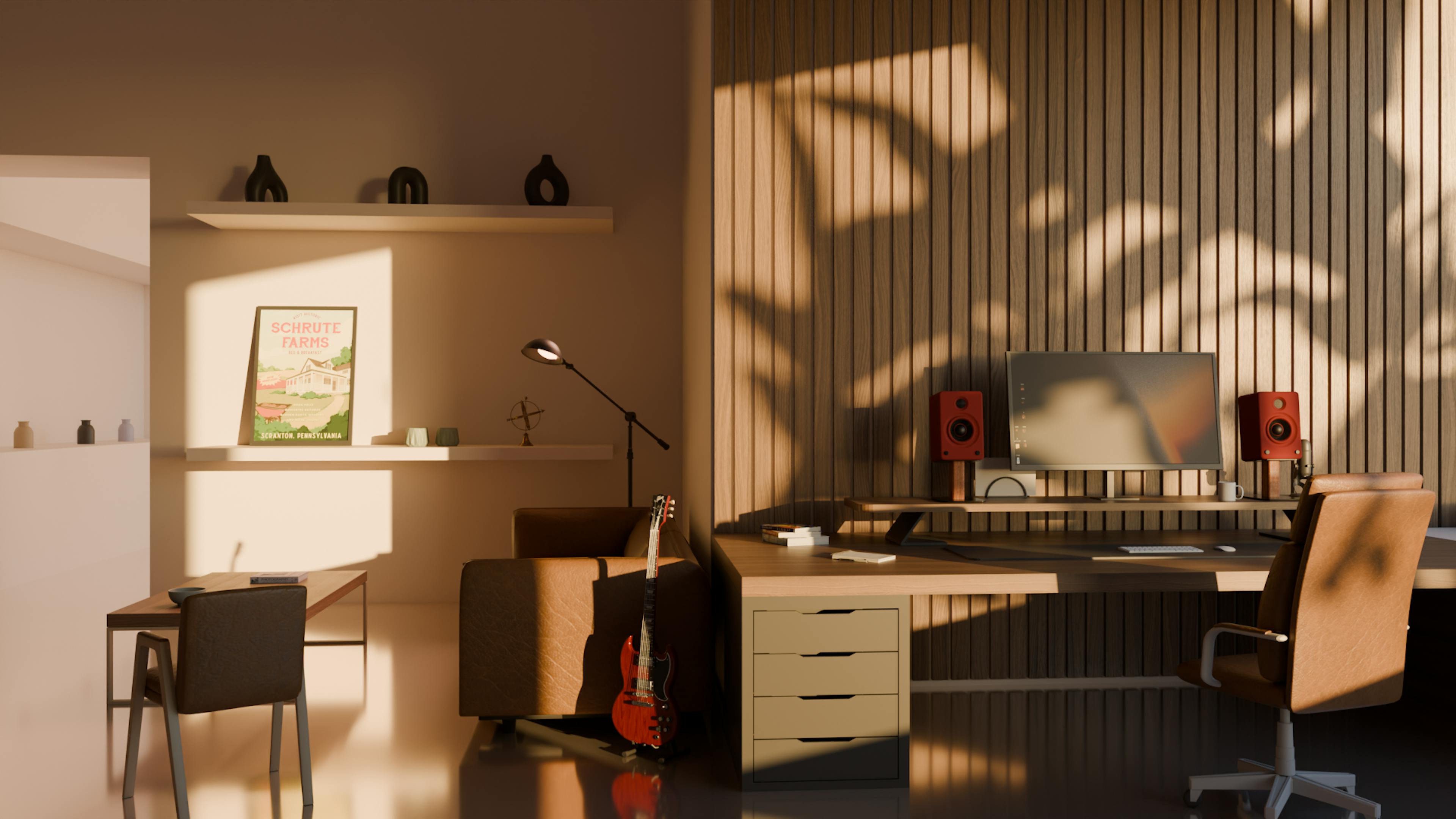 3D Blender scene