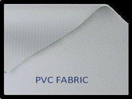 a sheet of fvc fabric