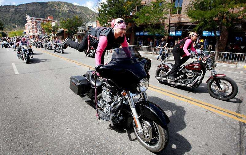 This is a great Durango Harley Davidson riding rally!