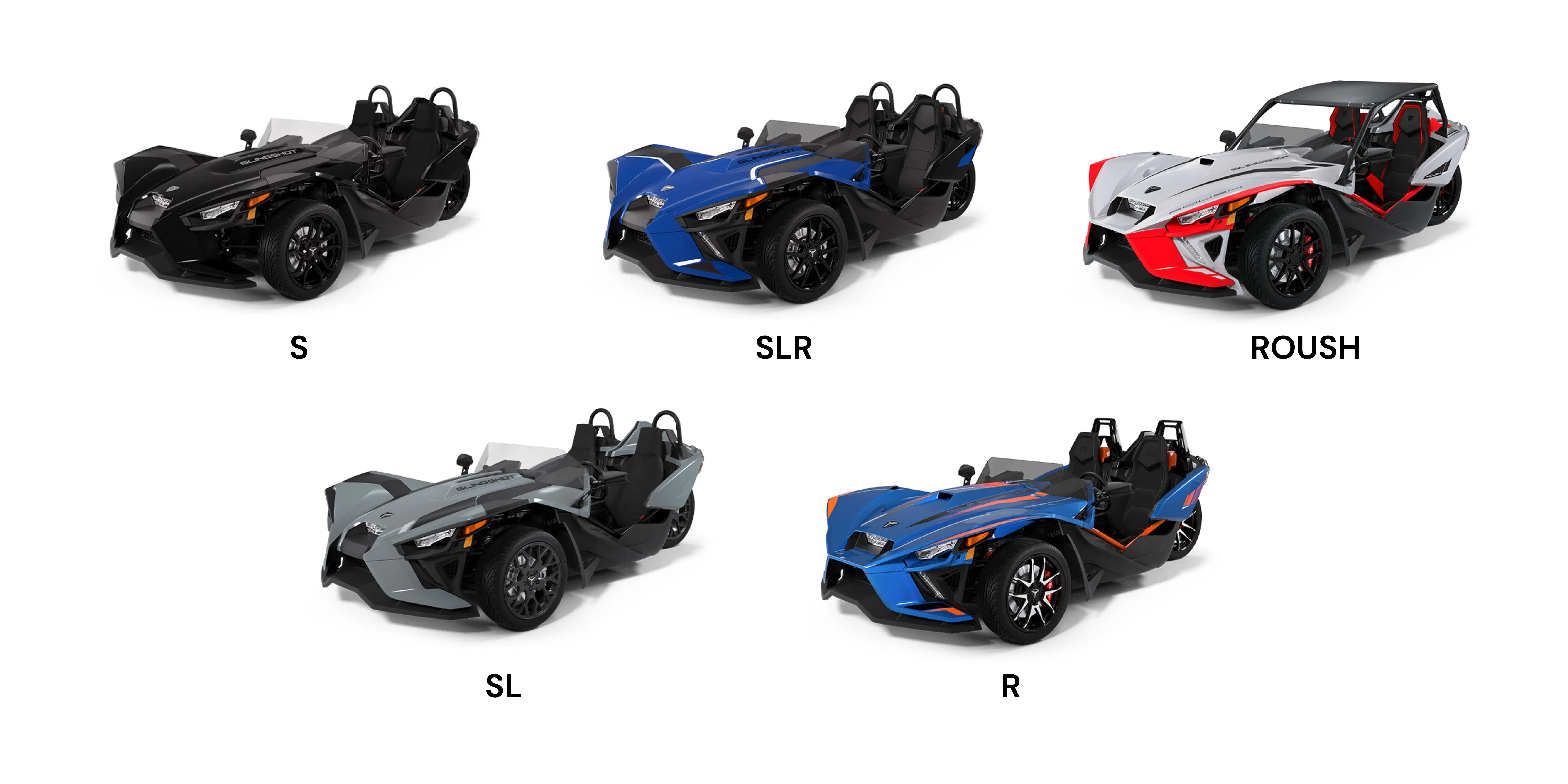 Modelos Polaris Slingshot; qué Polaris Slingshot debería comprar; guía de Slingshot