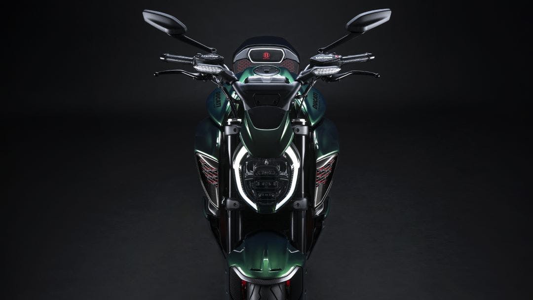 front view of the new 2024 ducati diavel for bentley motorcycle guide and specifications for the new 2024 ducati diavel for bentley