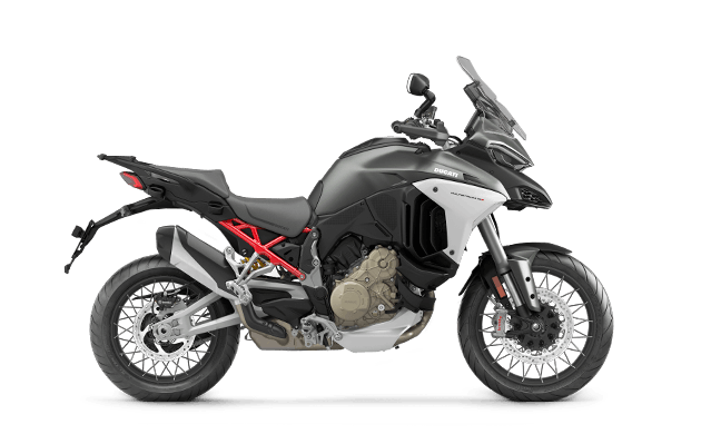 best two-seat motorcycles stock picture of a 2024 Ducati Multistrada V4