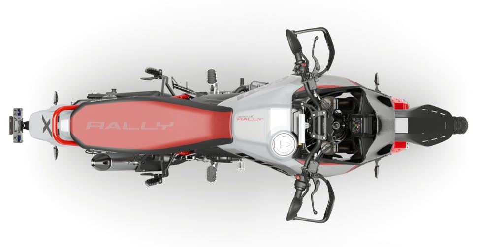 view from above of 2024 ducati desertx rally guide and specifications for the new 2024 Ducati DesertX Rally