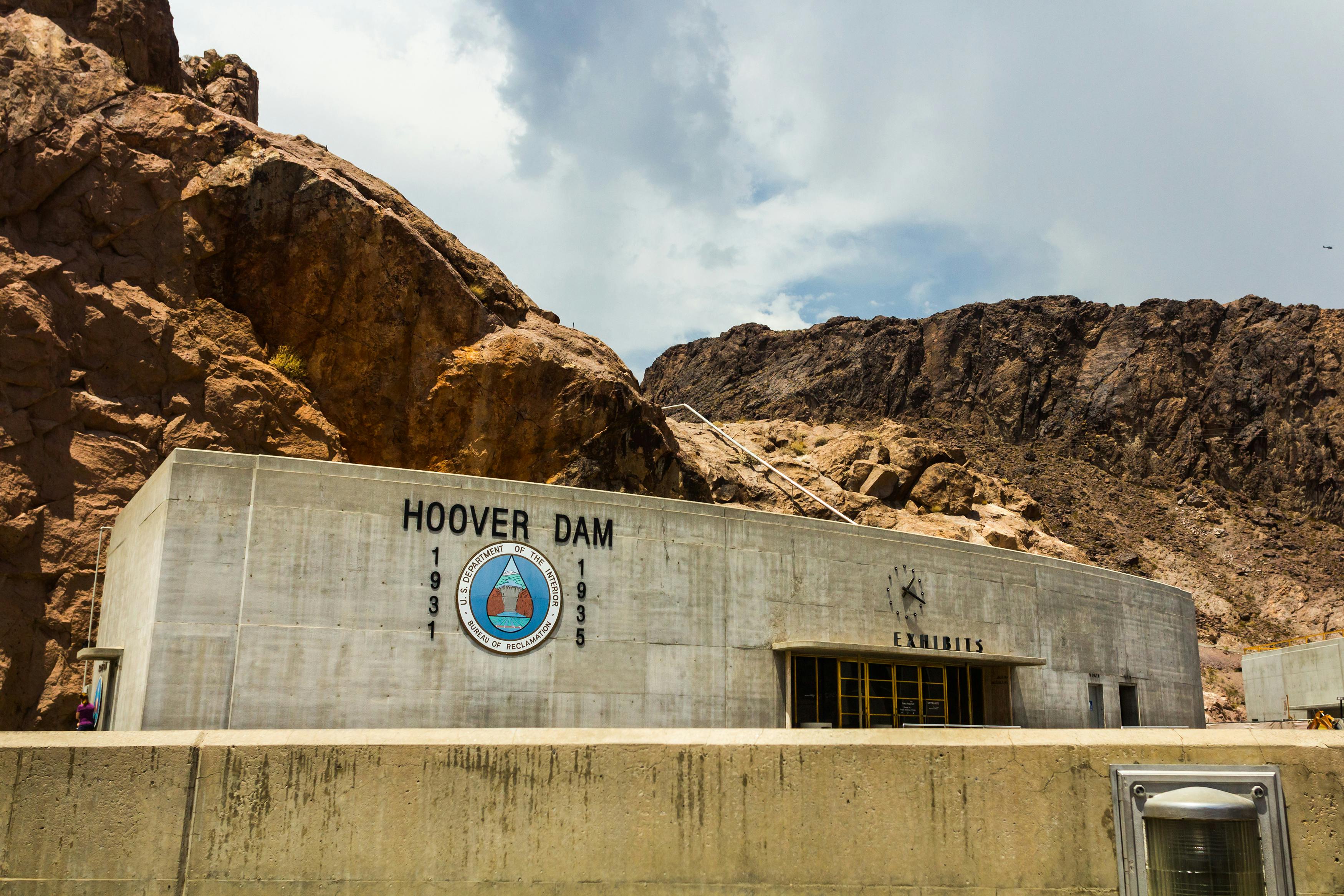 Boulder City/Hoover Dam museum pit stop during Las Vegas to Phoenix road trip
