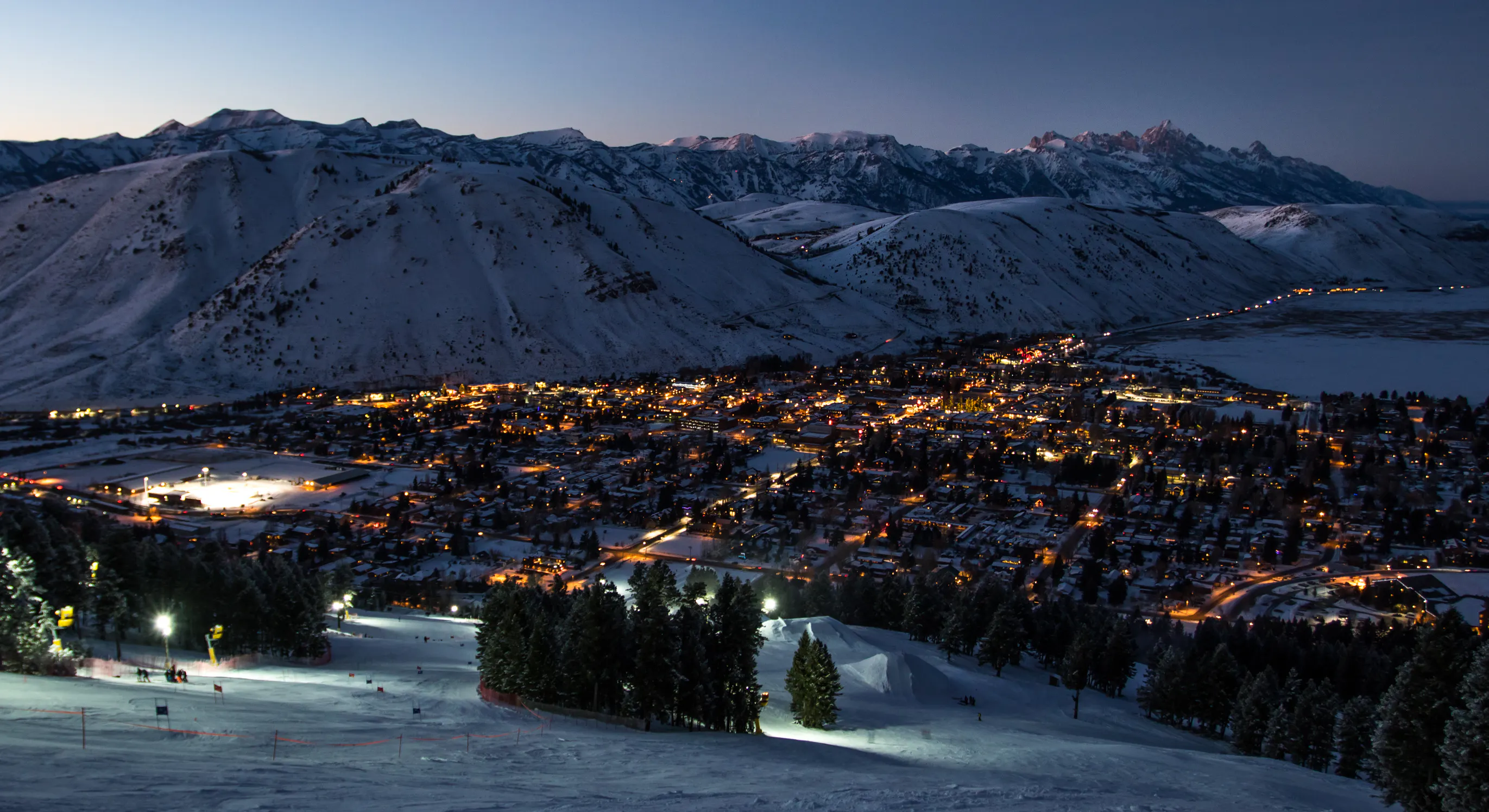 Jackson Hole Wyoming viagem de inverno
