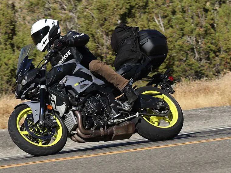 Motocicleta Yamaha em Kansas City.