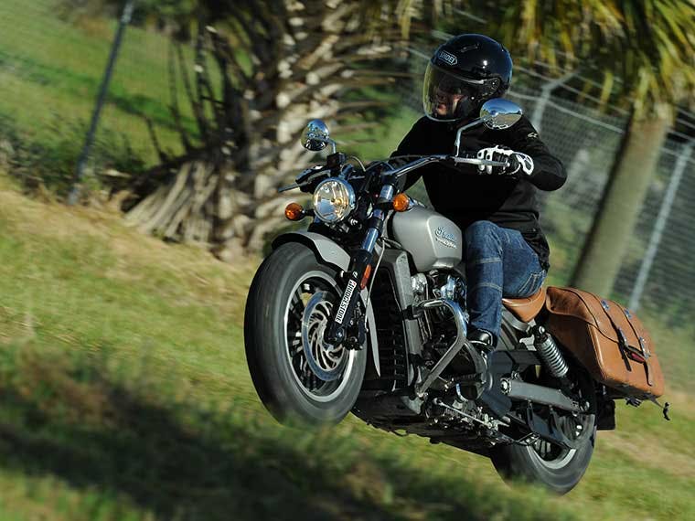 Indian Motorcycle ridden in Orlando, Florida.