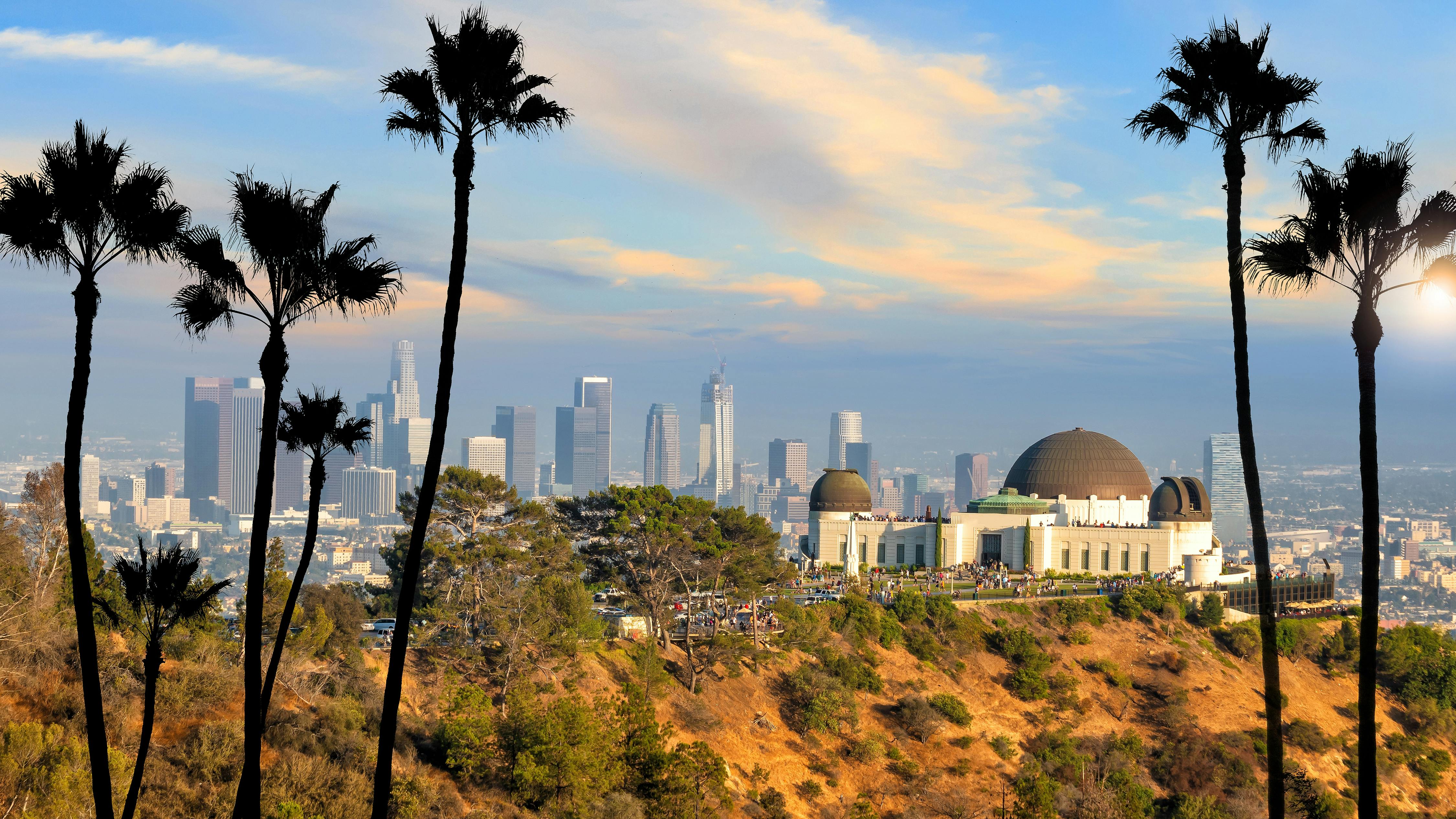 Griffith Park, Griffith Observatory overlooking Los Angeles, things to do in LA