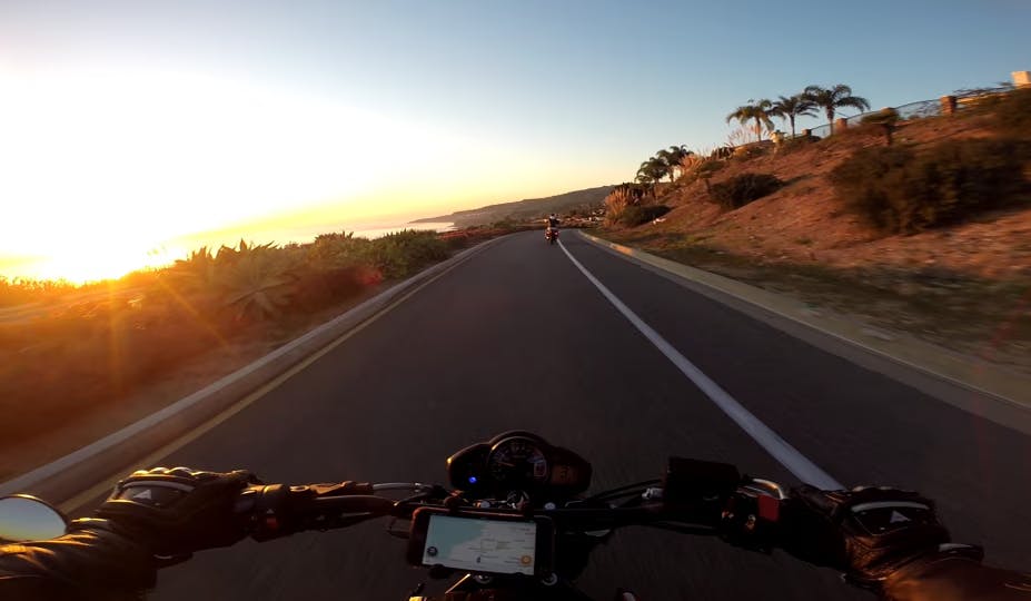 things to do in los angeles, rent a motorcycle