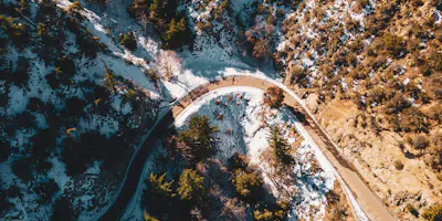 angeles crest highway, one of the best motorcycle rides in California