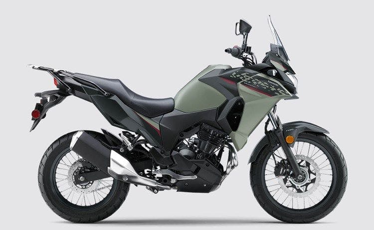 stock picture of 2024 Kawasaki Versys-X 300 fuel efficient motorcycles