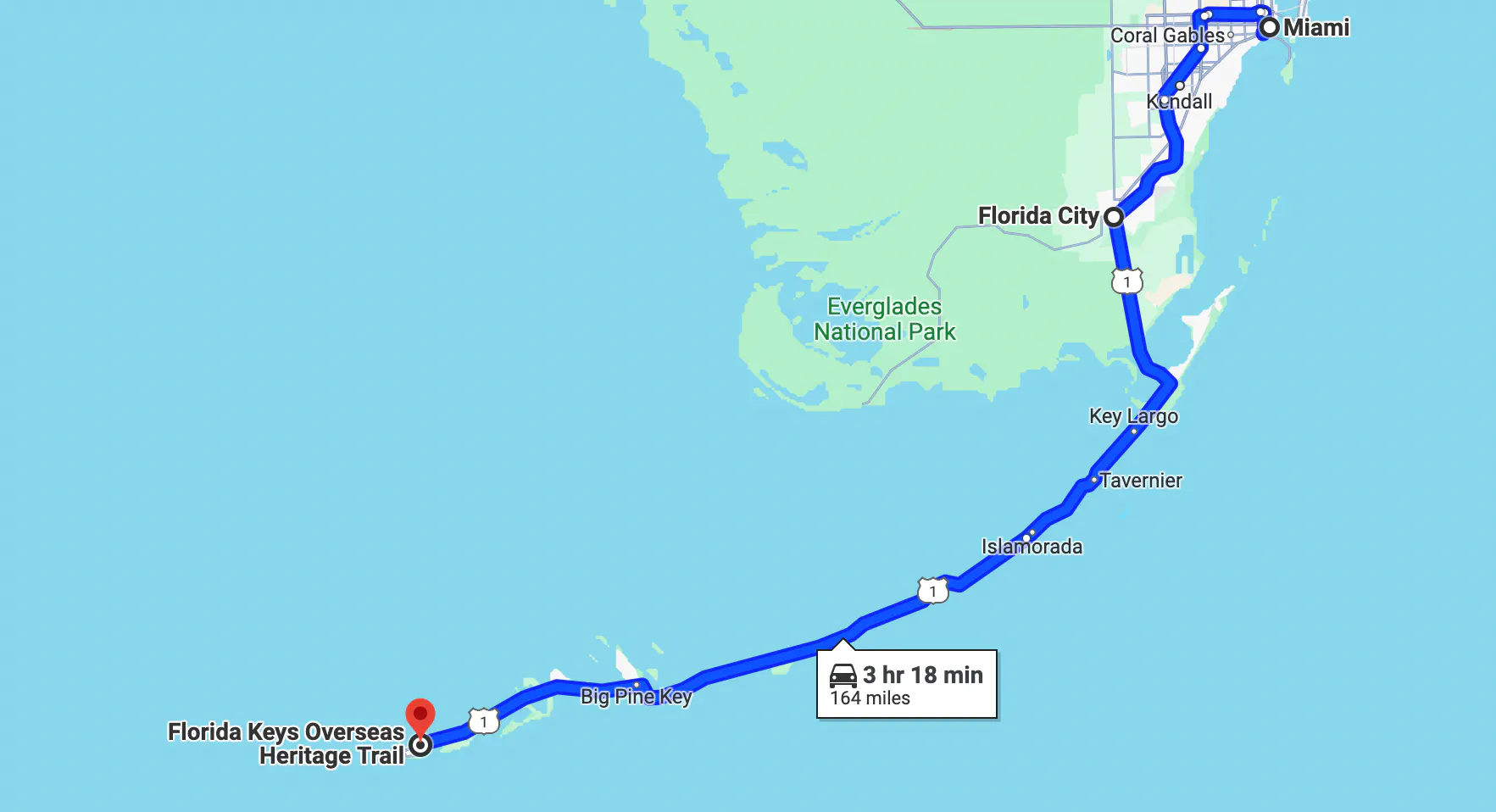 mejores atracciones en Miami, FL - Overseas Highway