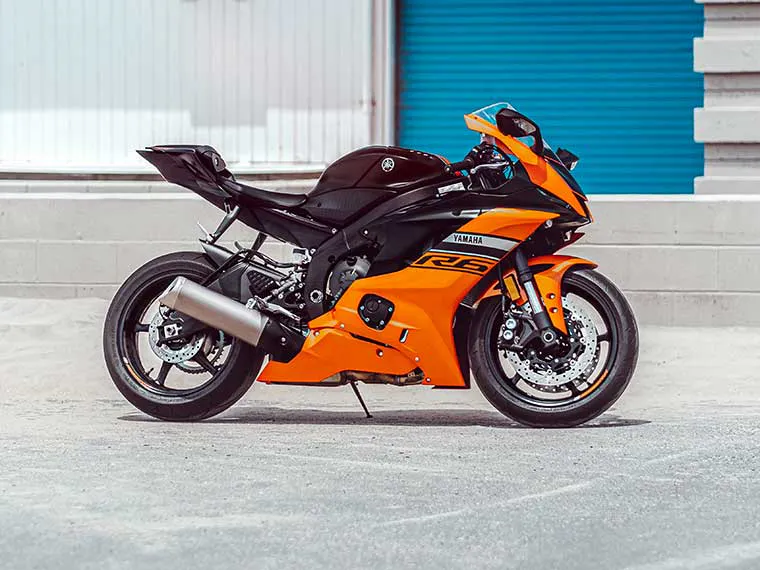 Yamaha YZF-R6 em Ohio.