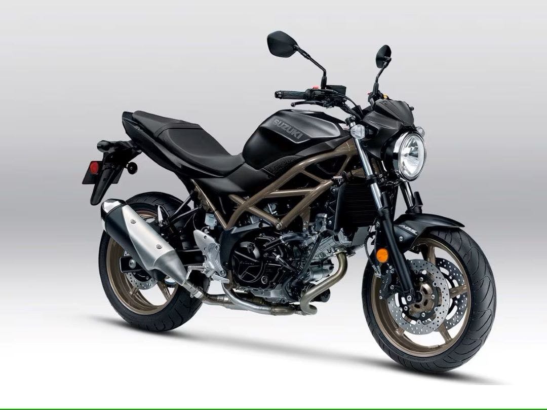 stock picture of a 2024 suzuki sv650 abs best cafe racer motorcycles