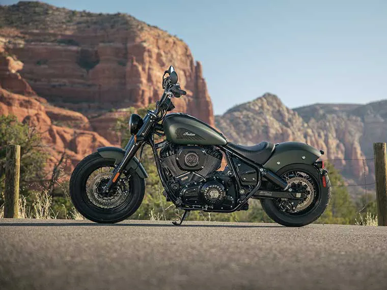 Indian Motorcycle perto de Phoenix, Arizona.