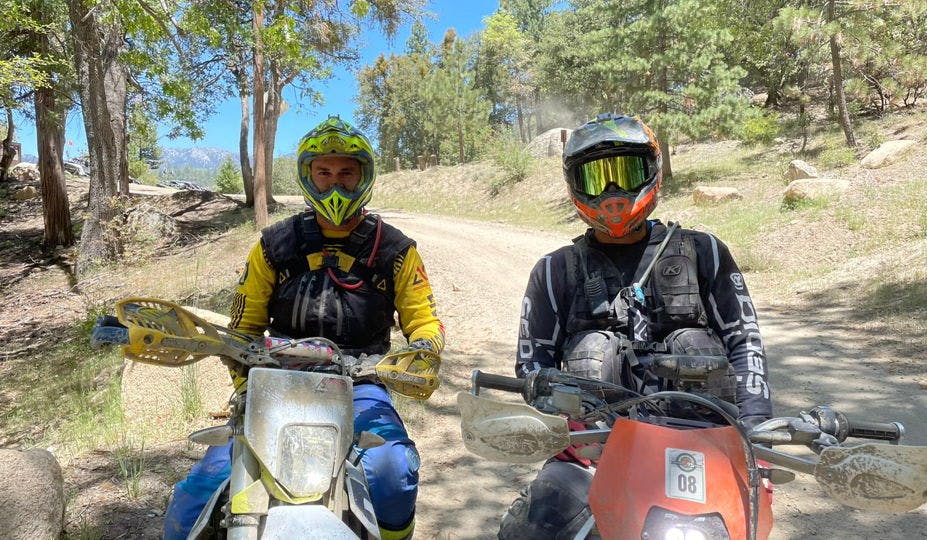 Custom off-roading Enduro Motorcycle tour in LA with Riders Share