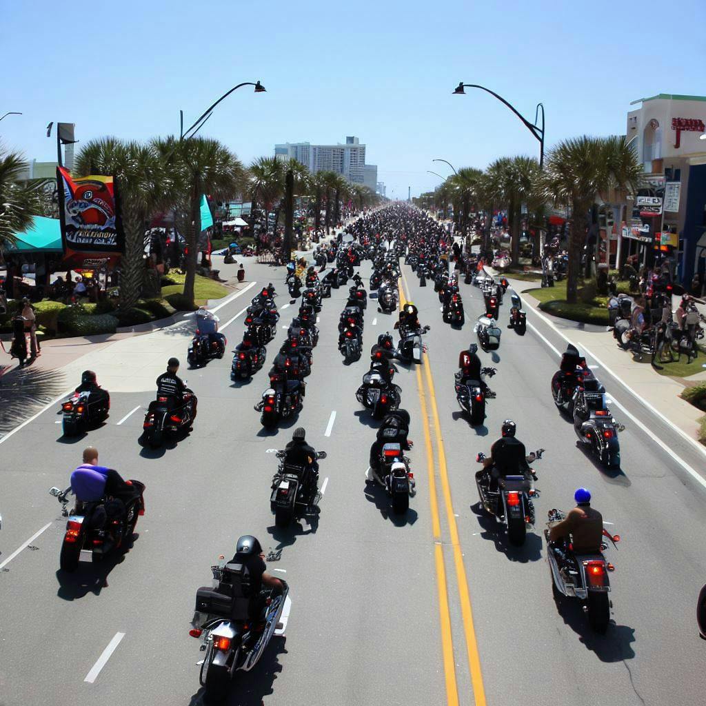 grand strand, bike week spring rally, murrells inlet, charleston