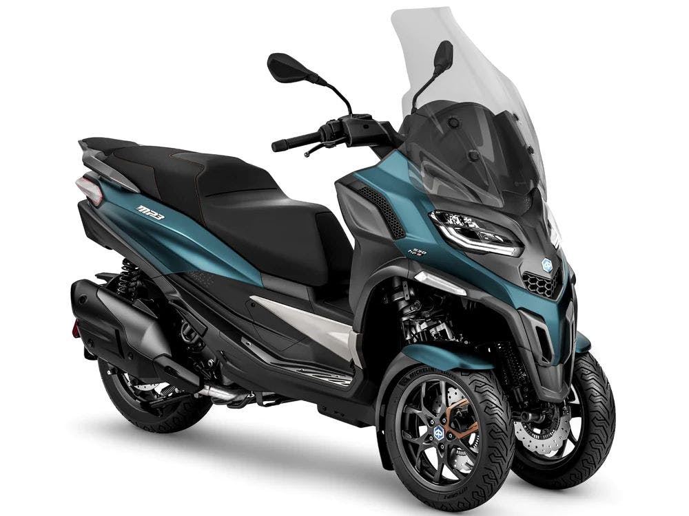 Piaggio MP3 one of the top 10 three wheel motorcycles you could buy or rent