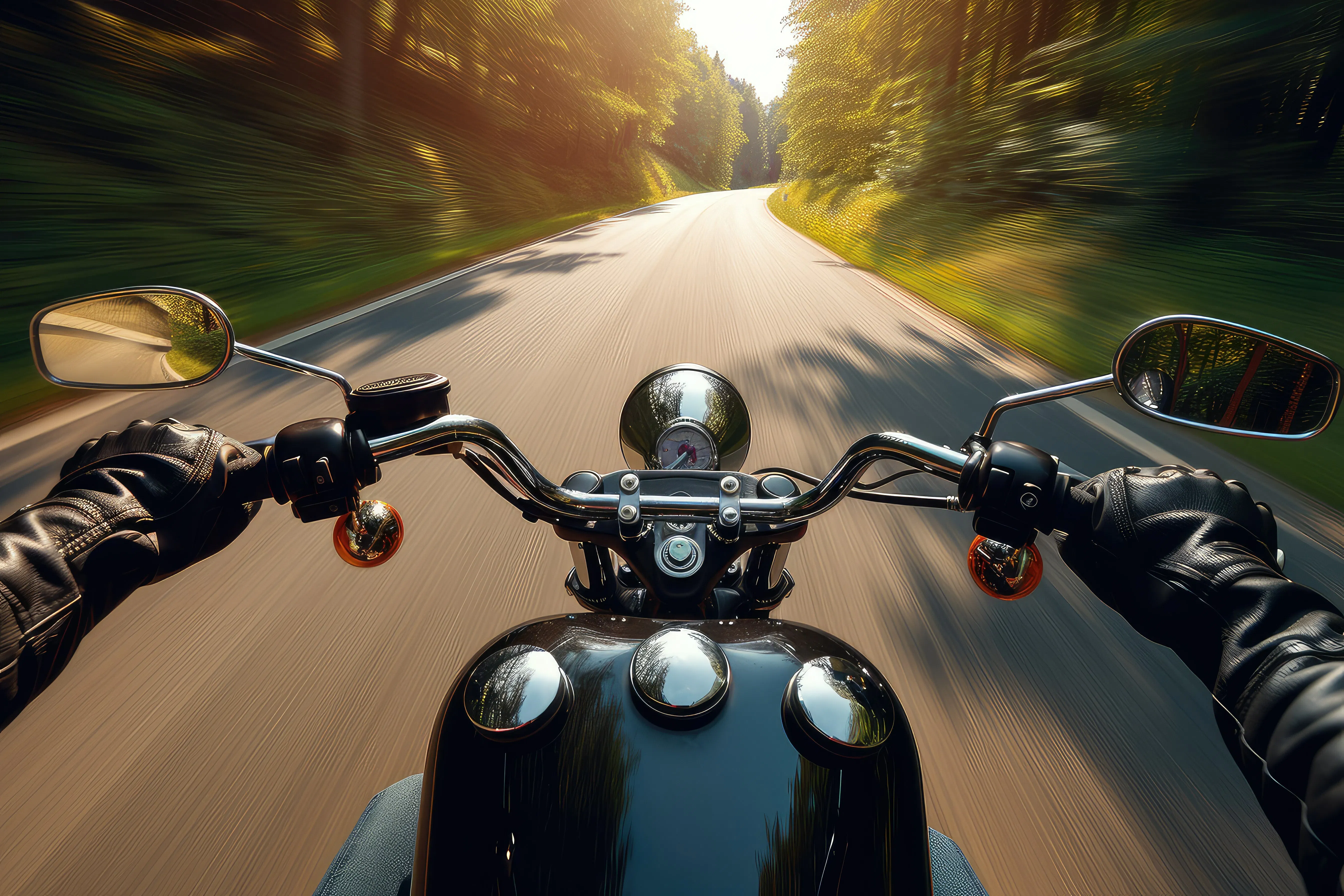 image of motorcycle rental in seattle