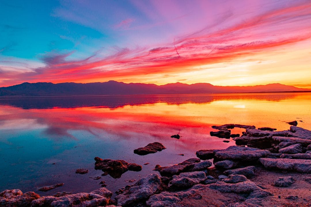 Salton Sea Sunset Best Motorcycle Rides in Palm Springs, California