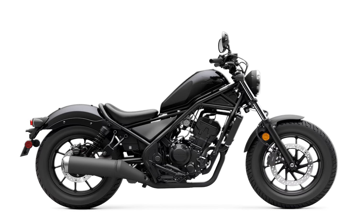 image of a best starter motorcycle for women - honda rebel