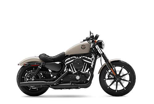 image of a best starter motorcycle for women - harley davidson iron 883