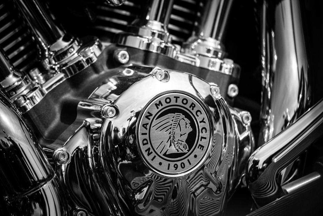 Indian bike close up Dallas Indian Motorcycle Rentals on Riders Share