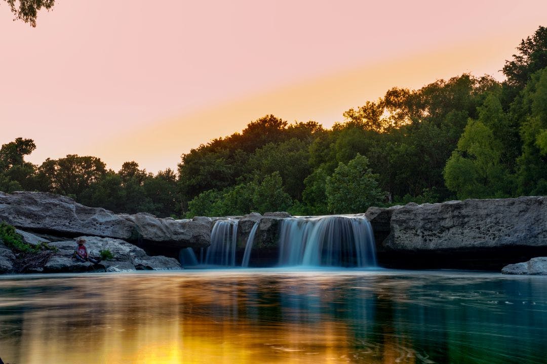 Onion Creek running the Mckinney Falls The Ultimate Guide to Motorcycle Riding in Dallas