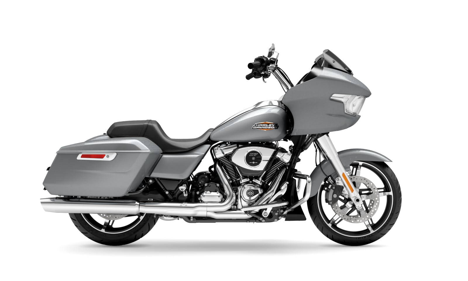 stock image of Harley-Davidson Road Glide - best motorcycles for tall riders