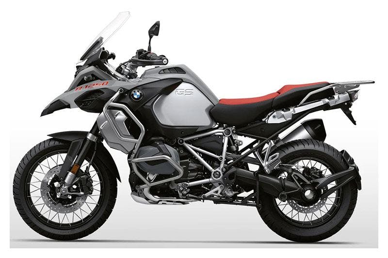 stock image of BMW R 1250 GS Adventure - best motorcycles for tall riders