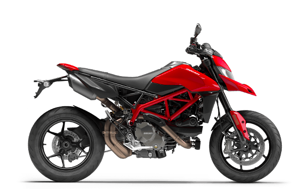 stock image of Ducati Hypermotard - best motorcycles for tall riders