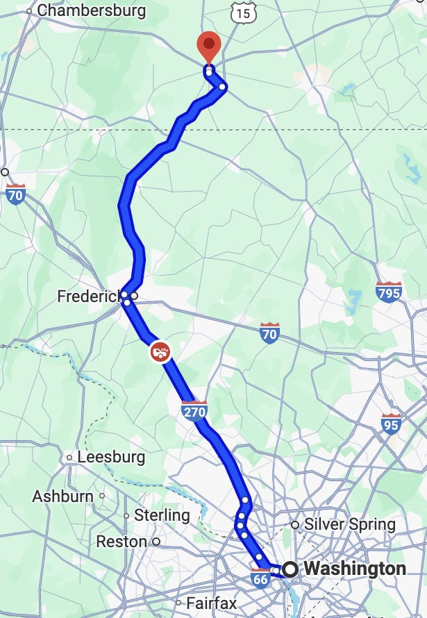 best dc motorcycle ride - Ride to Gettysburg National Military Park