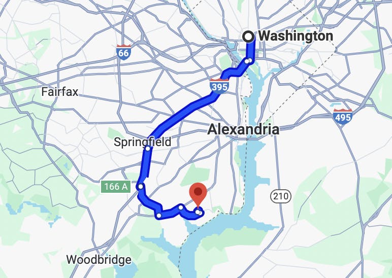 best dc motorcycle ride - Mount Vernon Run