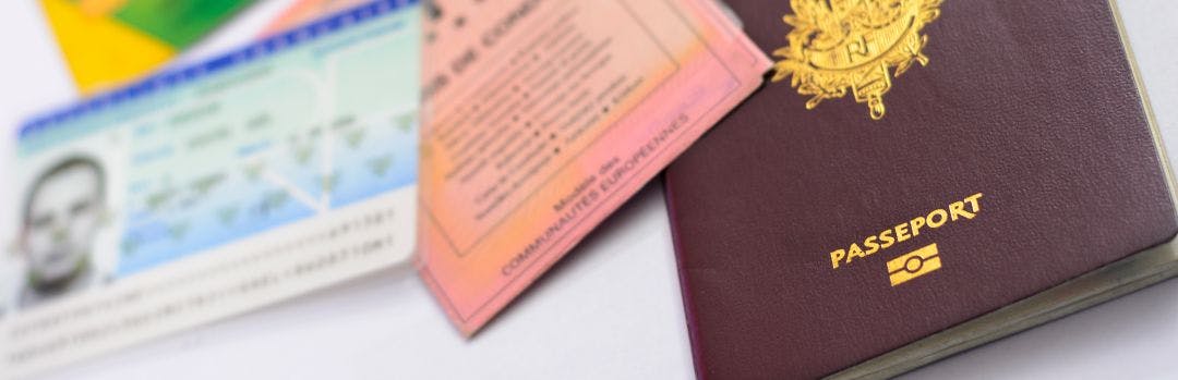 Passport and others identity paper and cards Guide to International Motorcycle Riding & Rentals in the USA