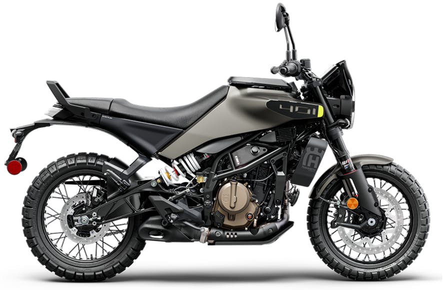 stock picture of a Husqvarna Svartpilen cheap but reliable beginner motorcycles